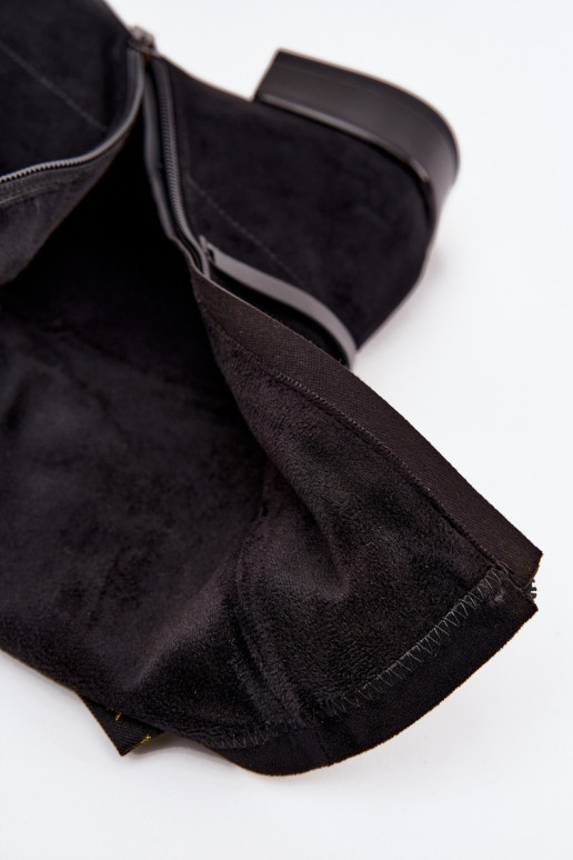 Leer Dameslaarzen D&A CR52-679 zInart