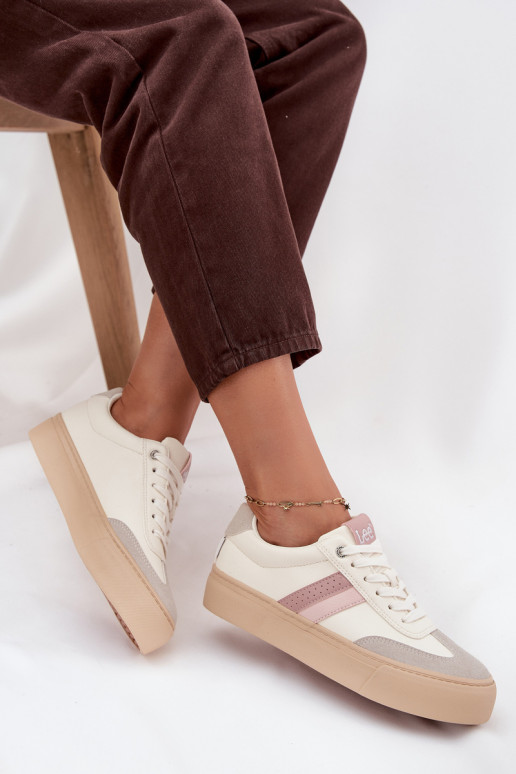 Sneakers Stilvollllschuhe Feminin LEE AILANI INOMEN LOIN 50253004.02A Zgaszona Biel