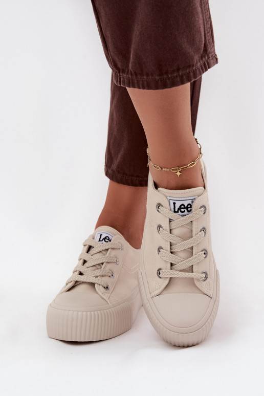 Chaussures de loisirs avec une plateforme LEE ISLA C DANSOMEN LODANS 50253001.35E beige