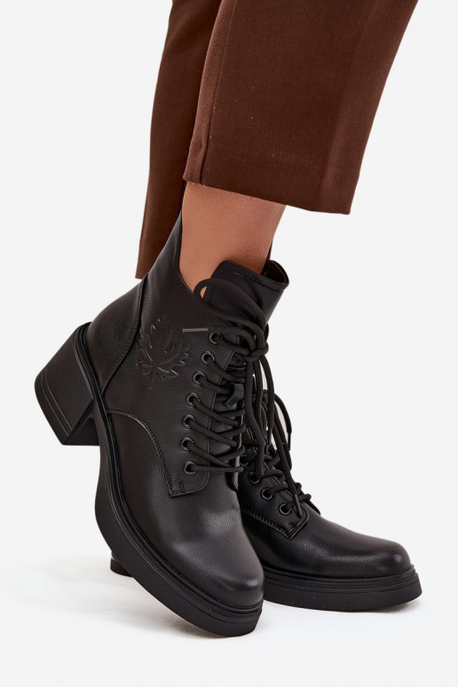 Damenstiefel aus Ermöglichtturleder Klocke sich Zuarm laufen Vinceza 39950 schZuarze Farbe