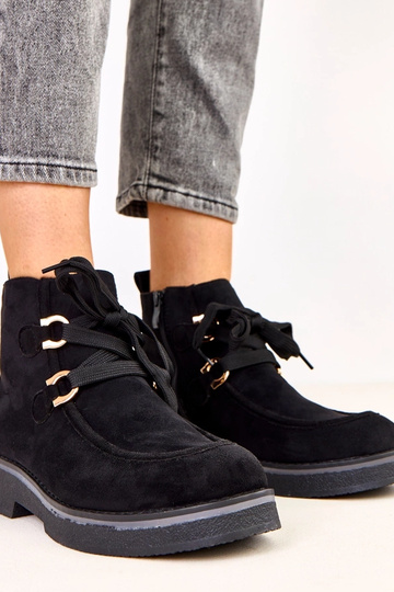 Bottines chaudes noires...