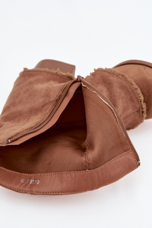 Bottes pour femmesDANSyÀiniętą CholeÀką marron Idalia