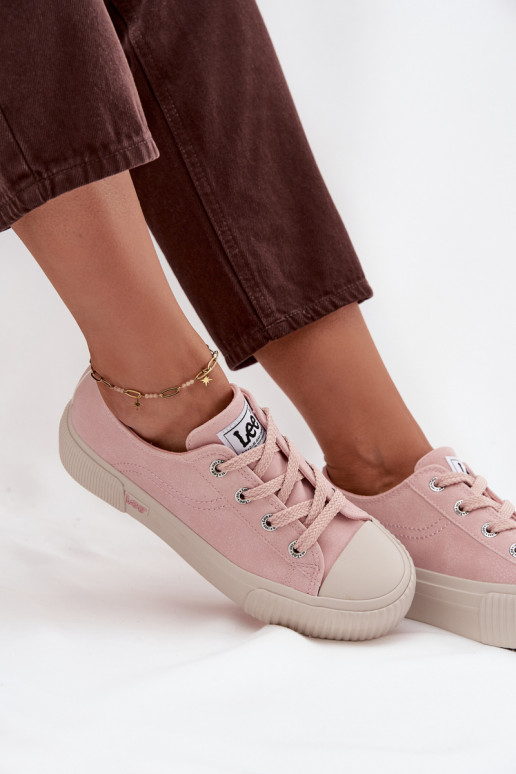Chaussures de loisirs avec une plateforme LEE ISLA C DANSOMEN LODANS 50253001.78E couleur rose