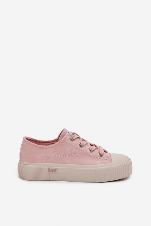 Chaussures de loisirs avec une plateforme LEE ISLA C DANSOMEN LODANS 50253001.78E couleur rose