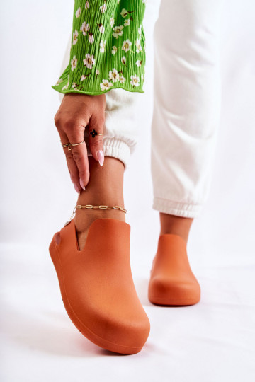 Rubber slippers, oranje, Meriko