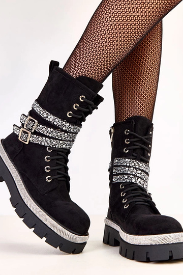 Bottines noires élégantes... 2