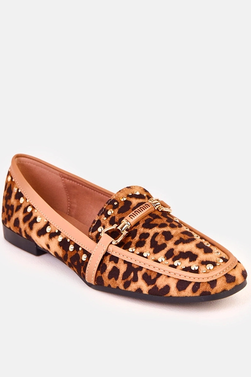 Leopardenmuster Ballerinas aus...