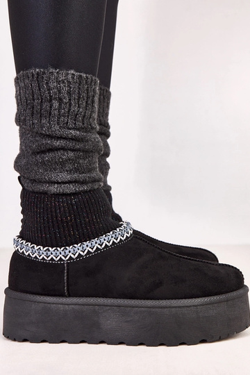 Bottes en neige basses...