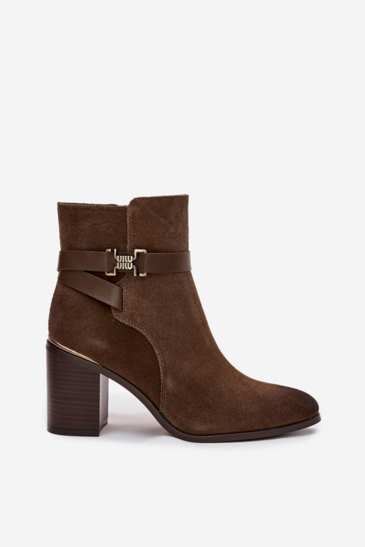 DamenstiefelErmöglichtturalnego aus INildlederu mit Absätzen sich Zuarm laufen Sergio Leone BT25384-S Khaki-Farbe DamenstiefelErmöglichtturalnego aus INildlederu mit Absätzen sich Zuarm laufen Sergio Leone BT25384-S Khaki-Farbe