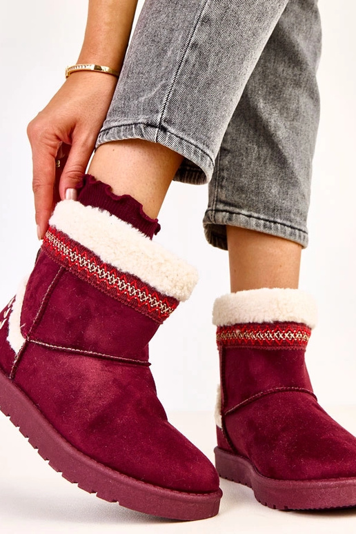 Bottes en neige basses couleur...