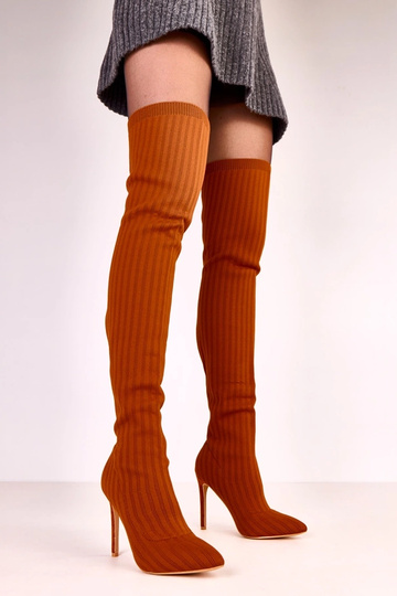 Bottes en tissu au-dessus... 2