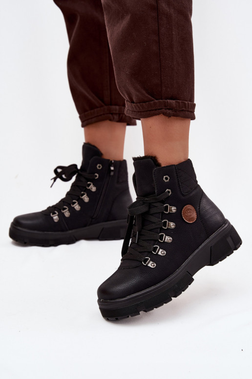 réchauffer chaussures Féminin avec une plateforme couleur noire Zaraine réchauffer chaussures Féminin avec une plateforme couleur noire Zaraine