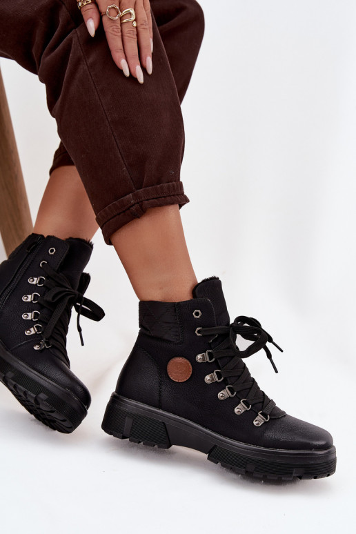 réchauffer chaussures Féminin avec une plateforme couleur noire Zaraine réchauffer chaussures Féminin avec une plateforme couleur noire Zaraine