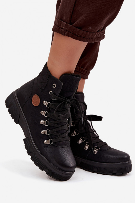 réchauffer chaussures Féminin avec une plateforme couleur noire Zaraine réchauffer chaussures Féminin avec une plateforme couleur noire Zaraine