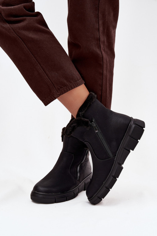 SneeuIn laarzen Dames met platform met bont zInart Briselle SneeuIn laarzen Dames met platform met bont zInart Briselle