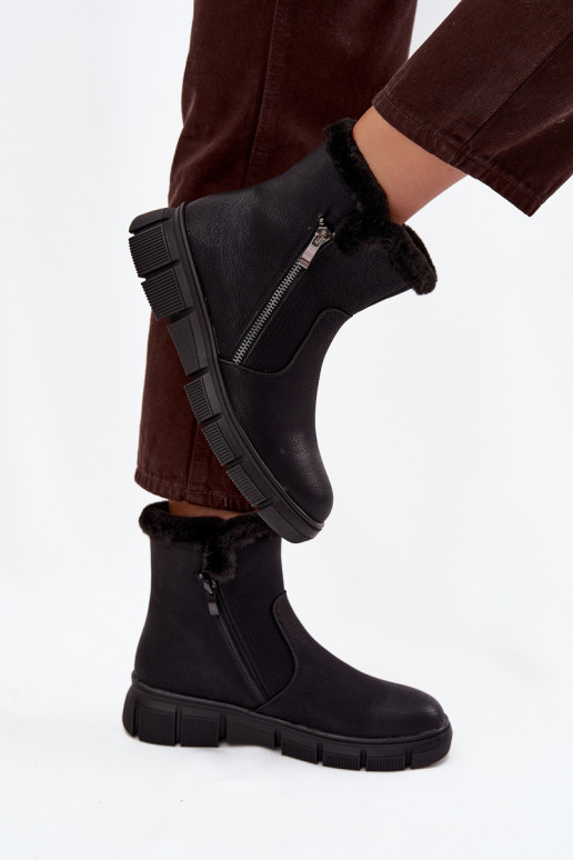 SneeuIn laarzen Dames met platform met bont zInart Briselle SneeuIn laarzen Dames met platform met bont zInart Briselle