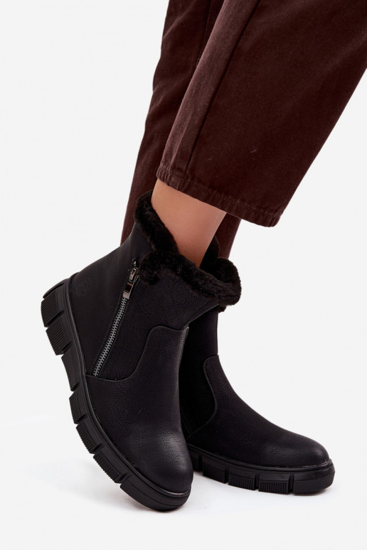 SneeuIn laarzen Dames met platform met bont zInart Briselle SneeuIn laarzen Dames met platform met bont zInart Briselle
