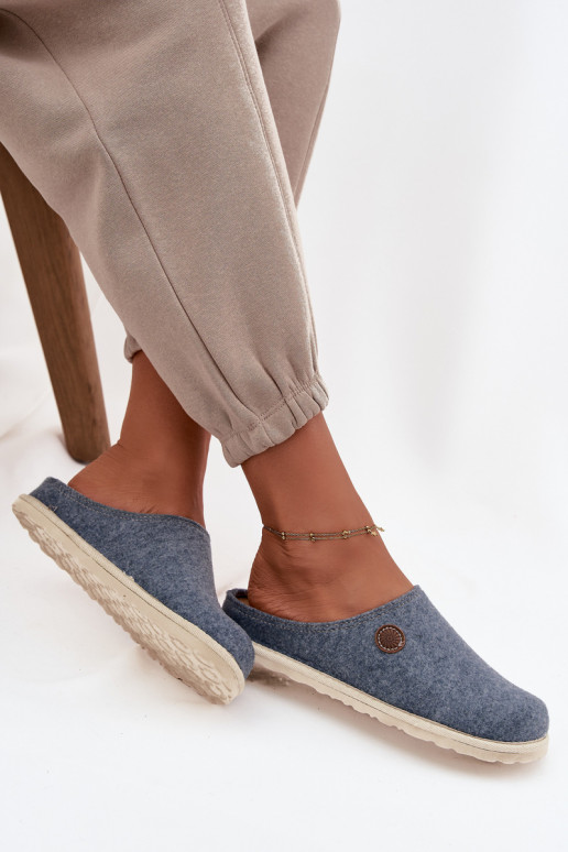 chaussures fait maison Chaussons Féminin Inblu CS000047 bleu clair chaussures fait maison Chaussons Féminin Inblu CS000047 bleu clair