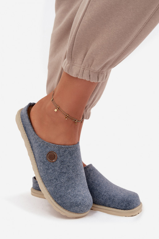 chaussures fait maison Chaussons Féminin Inblu CS000047 bleu clair chaussures fait maison Chaussons Féminin Inblu CS000047 bleu clair