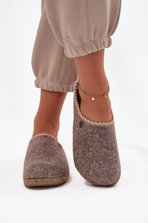 chaussures fait maison Chaussons Féminin Inblu ED000031 beige chaussures fait maison Chaussons Féminin Inblu ED000031 beige