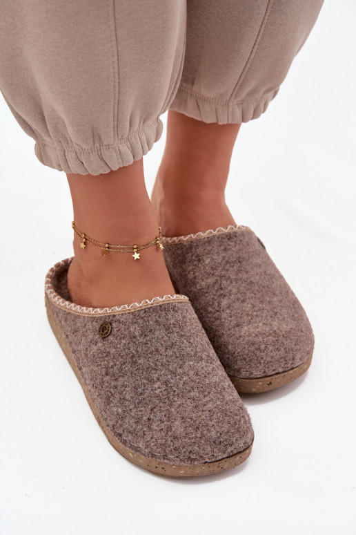 chaussures fait maison Chaussons Féminin Inblu ED000031 beige chaussures fait maison Chaussons Féminin Inblu ED000031 beige