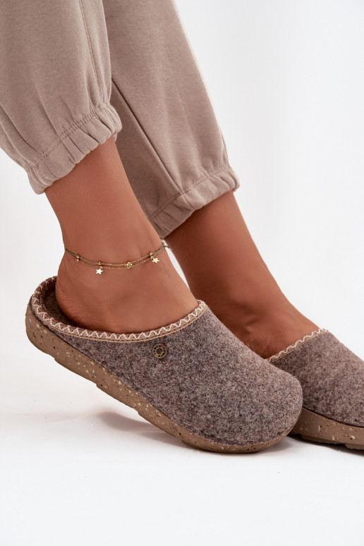 chaussures fait maison Chaussons Féminin Inblu ED000031 beige chaussures fait maison Chaussons Féminin Inblu ED000031 beige