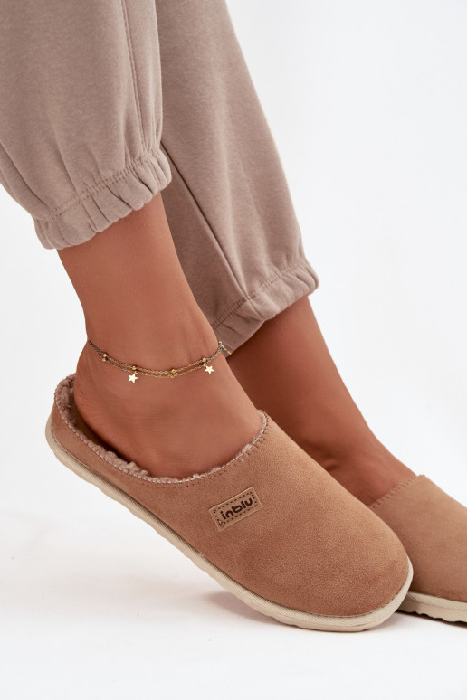 Chaussons Féminin chaussures fait maison Inblu CS000045 marron Chaussons Féminin chaussures fait maison Inblu CS000045 marron