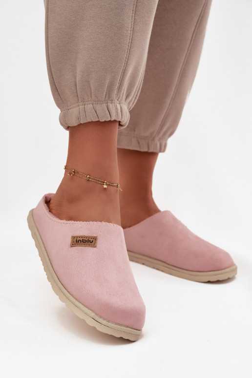 Hausschuhe Feminin Schuhe hausgemacht Inblu CS000045 pinke Farbe Hausschuhe Feminin Schuhe hausgemacht Inblu CS000045 pinke Farbe