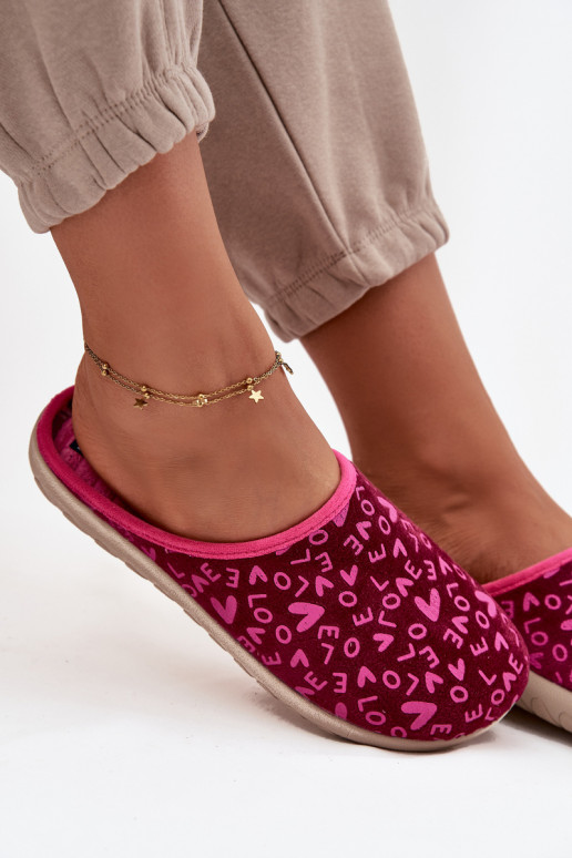 Chaussons Féminin Love Inblu ET000032 couleur rose Chaussons Féminin Love Inblu ET000032 couleur rose