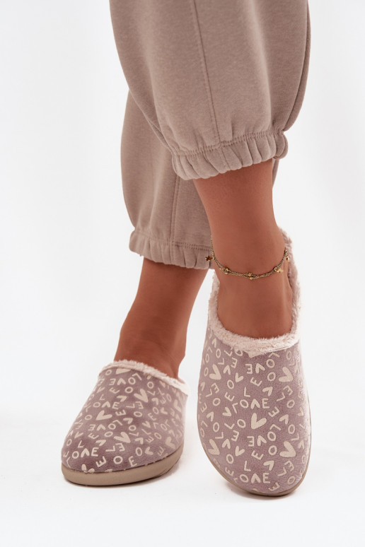 Chaussons Féminin Love Inblu ET000032 beige Chaussons Féminin Love Inblu ET000032 beige