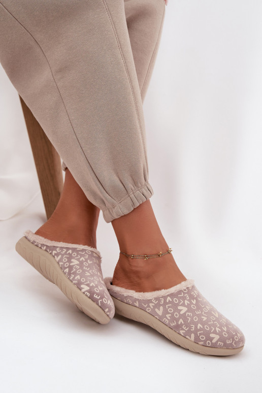 Chaussons Féminin Love Inblu ET000032 beige Chaussons Féminin Love Inblu ET000032 beige