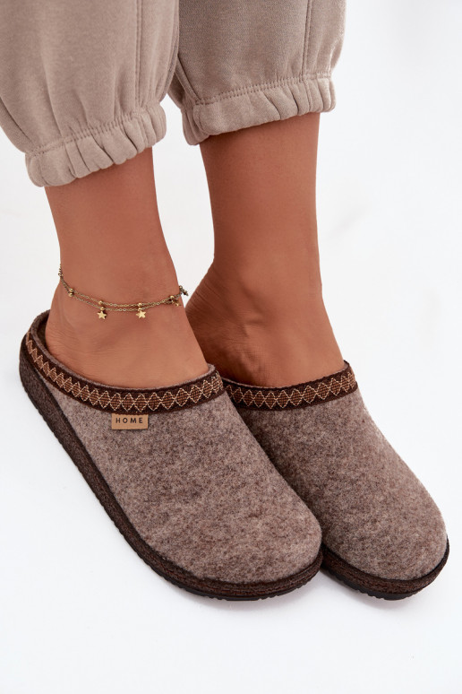 Chaussons FémininHaftem Inblu NL000009 beige