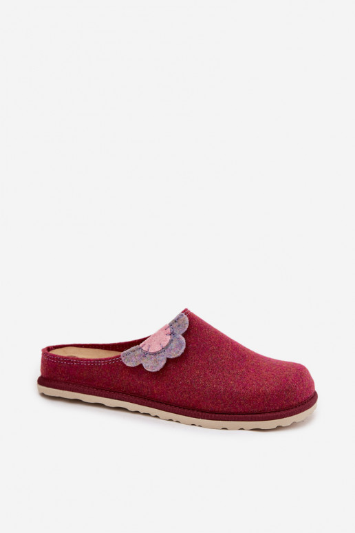 Slippers Dames Met een bloem Inblu CS000043 bordeaux Slippers Dames Met een bloem Inblu CS000043 bordeaux