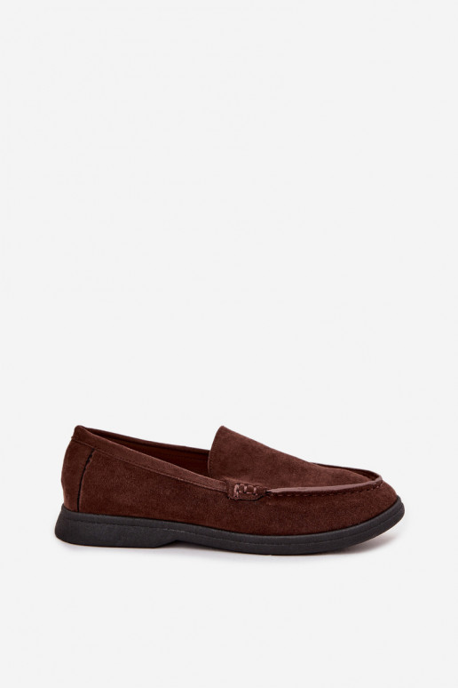 dames mocassinsvan eco-suèdeu CzekoladoIne Tynara dames mocassinsvan eco-suèdeu CzekoladoIne Tynara