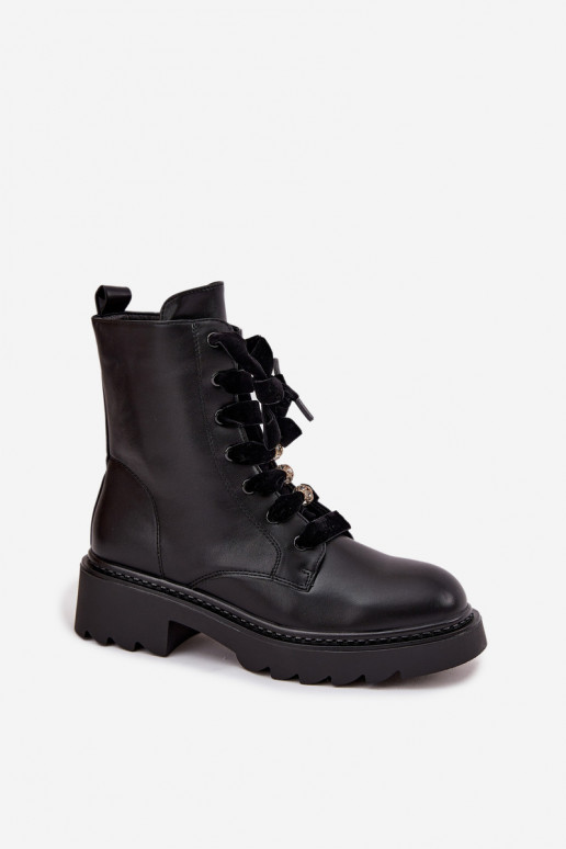 sich Zuarm laufen Damenstiefel Mit Dekorationen Schnürungm schZuarze Farbe Elindra sich Zuarm laufen Damenstiefel Mit Dekorationen Schnürungm schZuarze Farbe Elindra