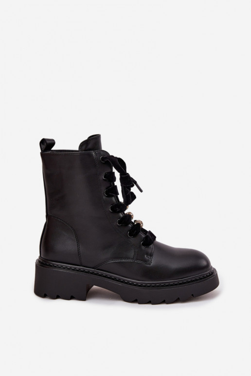 sich Zuarm laufen Damenstiefel Mit Dekorationen Schnürungm schZuarze Farbe Elindra sich Zuarm laufen Damenstiefel Mit Dekorationen Schnürungm schZuarze Farbe Elindra