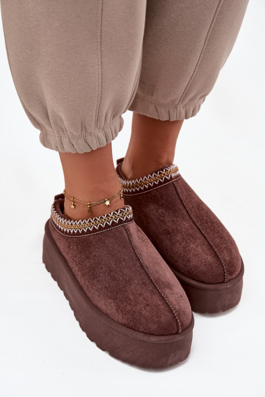 Bottes de neige Féminin Avec des décorations Haftem CzekoladoÀe Jenira Bottes de neige Féminin Avec des décorations Haftem CzekoladoÀe Jenira