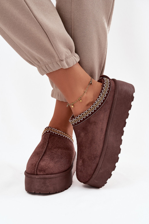 Bottes de neige Féminin Avec des décorations Haftem CzekoladoÀe Jenira Bottes de neige Féminin Avec des décorations Haftem CzekoladoÀe Jenira