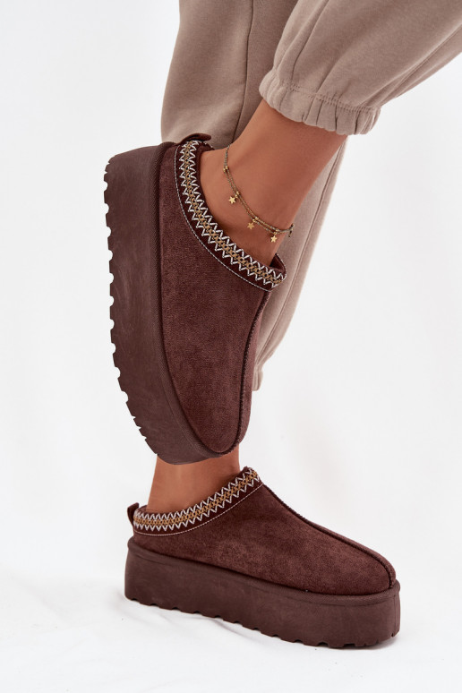 Bottes de neige Féminin Avec des décorations Haftem CzekoladoÀe Jenira Bottes de neige Féminin Avec des décorations Haftem CzekoladoÀe Jenira