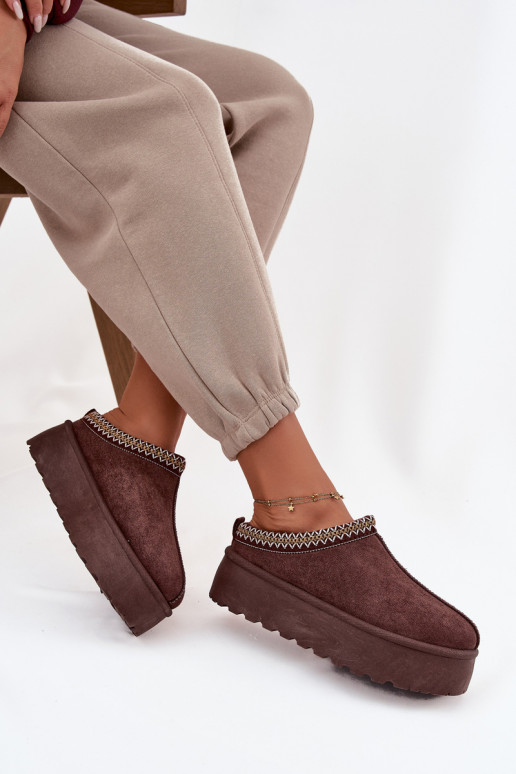 Bottes de neige Féminin Avec des décorations Haftem CzekoladoÀe Jenira Bottes de neige Féminin Avec des décorations Haftem CzekoladoÀe Jenira