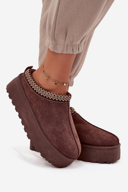 Bottes de neige Féminin Avec des décorations Haftem CzekoladoÀe Jenira Bottes de neige Féminin Avec des décorations Haftem CzekoladoÀe Jenira