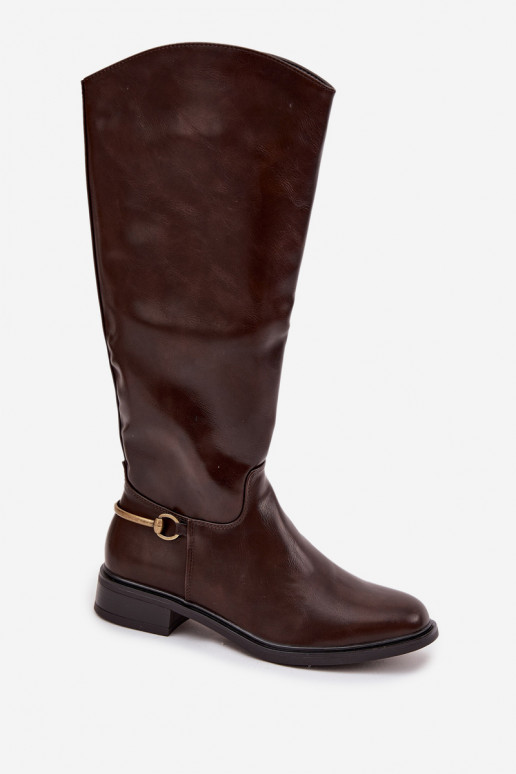 réchauffer bottes pour femmes avec des talons larges Avec des décorations Detalem CzekoladoÀe Renaya réchauffer bottes pour femmes avec des talons larges Avec des décorations Detalem CzekoladoÀe Renaya