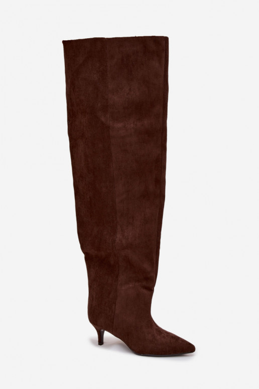 Un modèle convaincant bottes pour femmes avec des talons fins CzekoladoÀe Ysolienne Un modèle convaincant bottes pour femmes avec des talons fins CzekoladoÀe Ysolienne