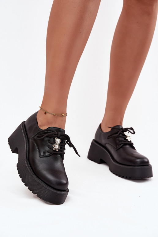 Schuhe FemininPrzypinką Eko Haut schZuarze Farbe Laurea Schuhe FemininPrzypinką Eko Haut schZuarze Farbe Laurea