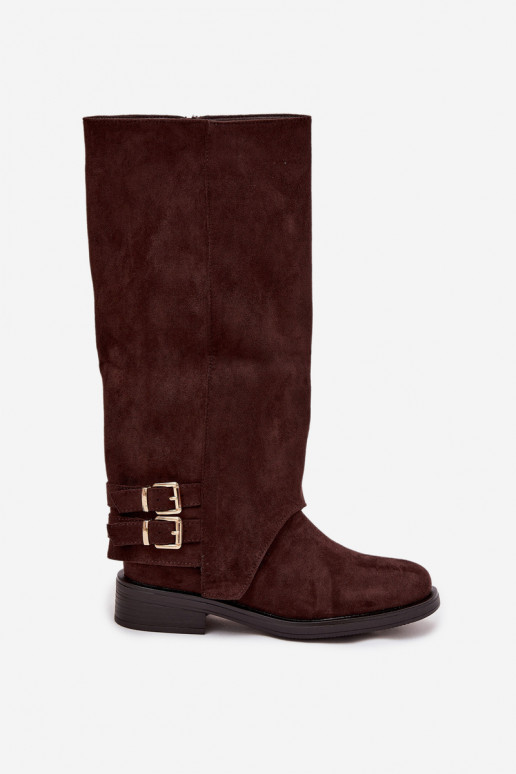 sich Zuarm laufen Damenstiefel mit Schnallen CzekoladoZue Umbria sich Zuarm laufen Damenstiefel mit Schnallen CzekoladoZue Umbria