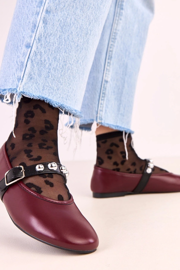 Ballerines Faira en rouge...