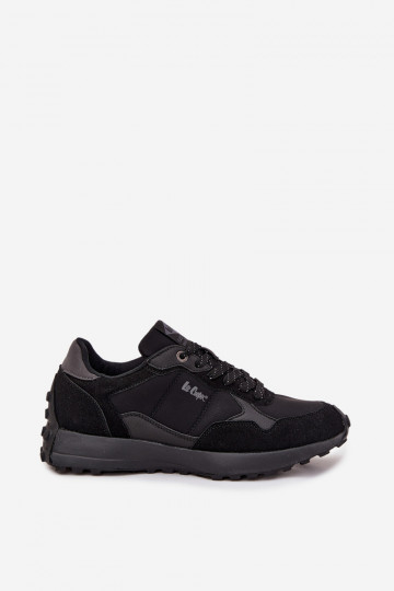 Turnschuhe Sneakers Stilvollllschuhe Männlich Lee Cooper LCJ-25-03-3796 schZuarze Farbe 2