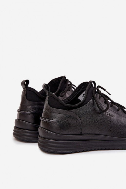 Haut Männer Schuhe Lee Cooper LCJ-26-33-3964 schZuarze Farbe Haut Männer Schuhe Lee Cooper LCJ-26-33-3964 schZuarze Farbe