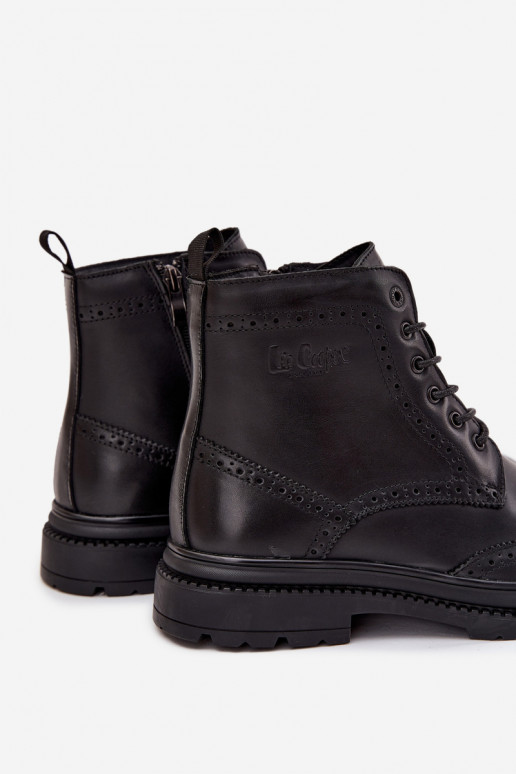 Leer Laarzen Het heeftnnen Lee Cooper LCJ-25-33-3961 zInart