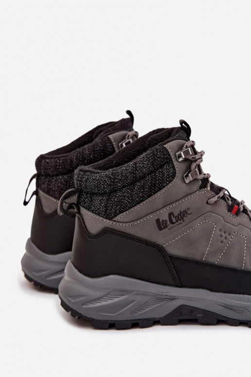 bottes de randonnée Mâle réchauffer Lee Cooper LCJ-25-01-3722M couleur grise